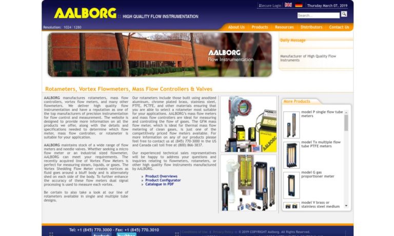 Aalborg Instruments & Controls, Inc.
