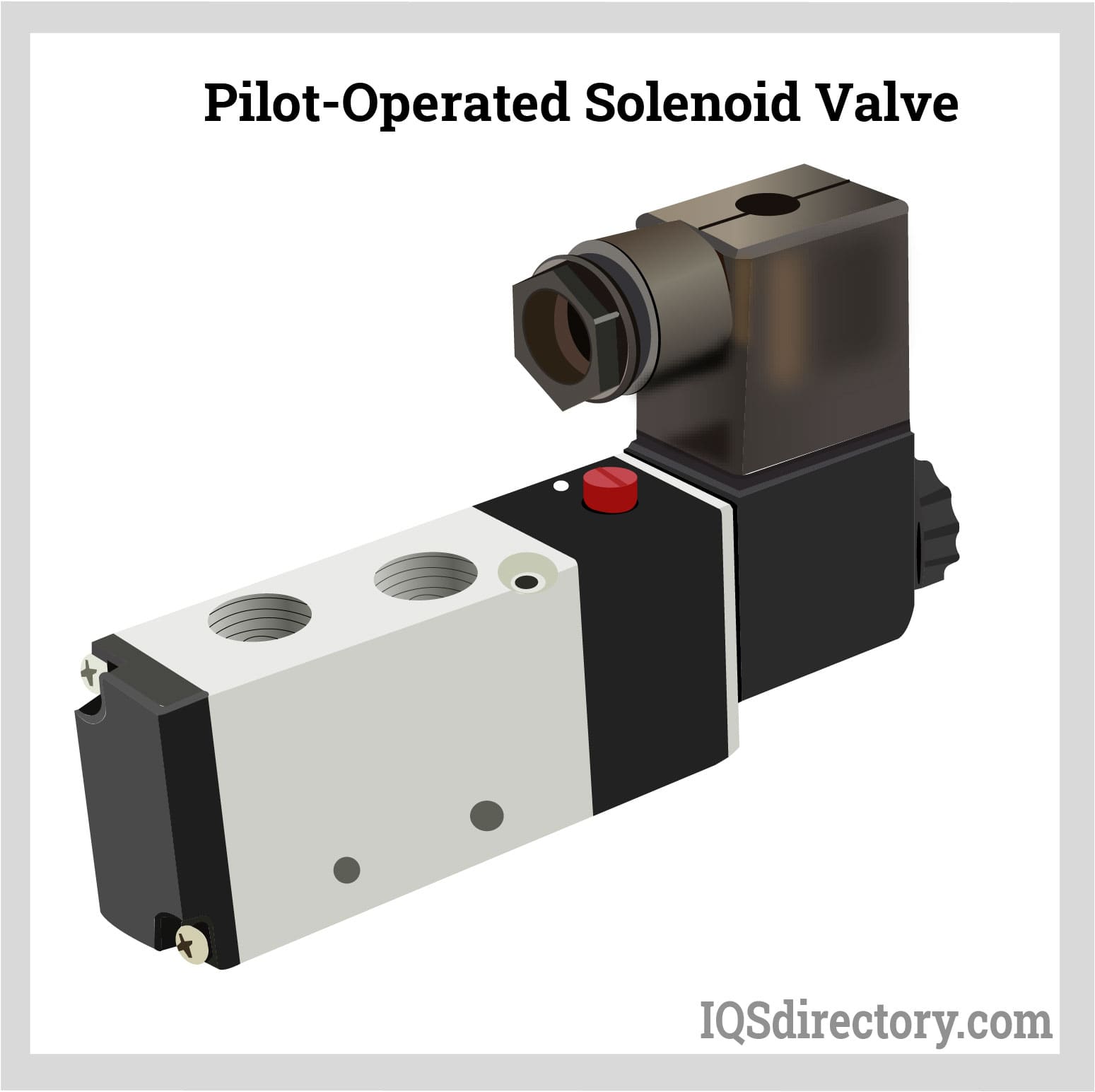 pilot operated solenoid valve