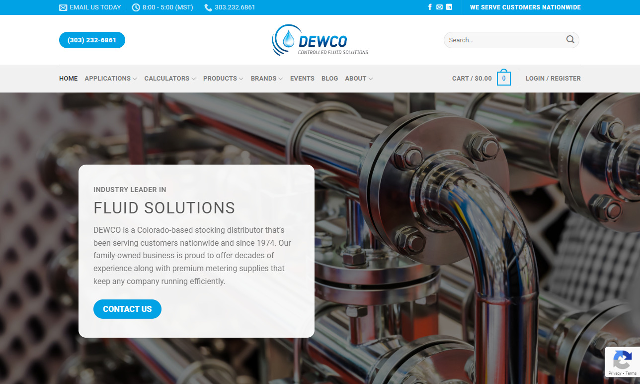 Dewco Controlled Fluid Solutions Solenoid Valve